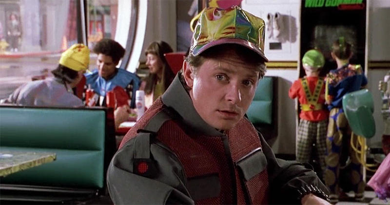 date représentative du film qui est un voyage dans le temps le 21 Octobre 1985